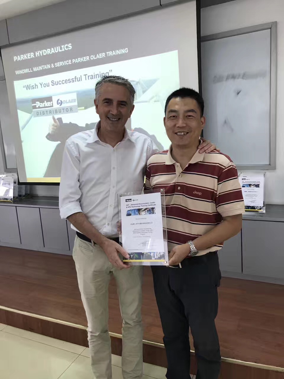 Parker液壓培訓(xùn)順利通過(guò)，畜能器；冷卻器；維修；購(gòu)買可以聯(lián)絡(luò)我們